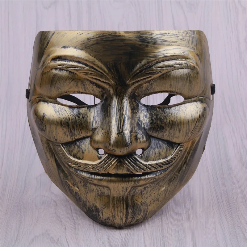 Halloween Christmas Party Movie Cosplay V for Vendetta Hacker Mask Anonymous Guy Fawkes Gift Adult Kids Film Theme Mask Joker