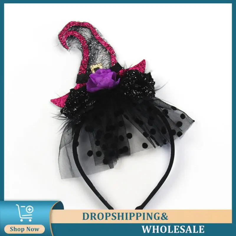 Halloween Decoration High Quality Halloween Headdress Want To Womens Halloween Witch Headband Halloween Dresses Fashionable Need