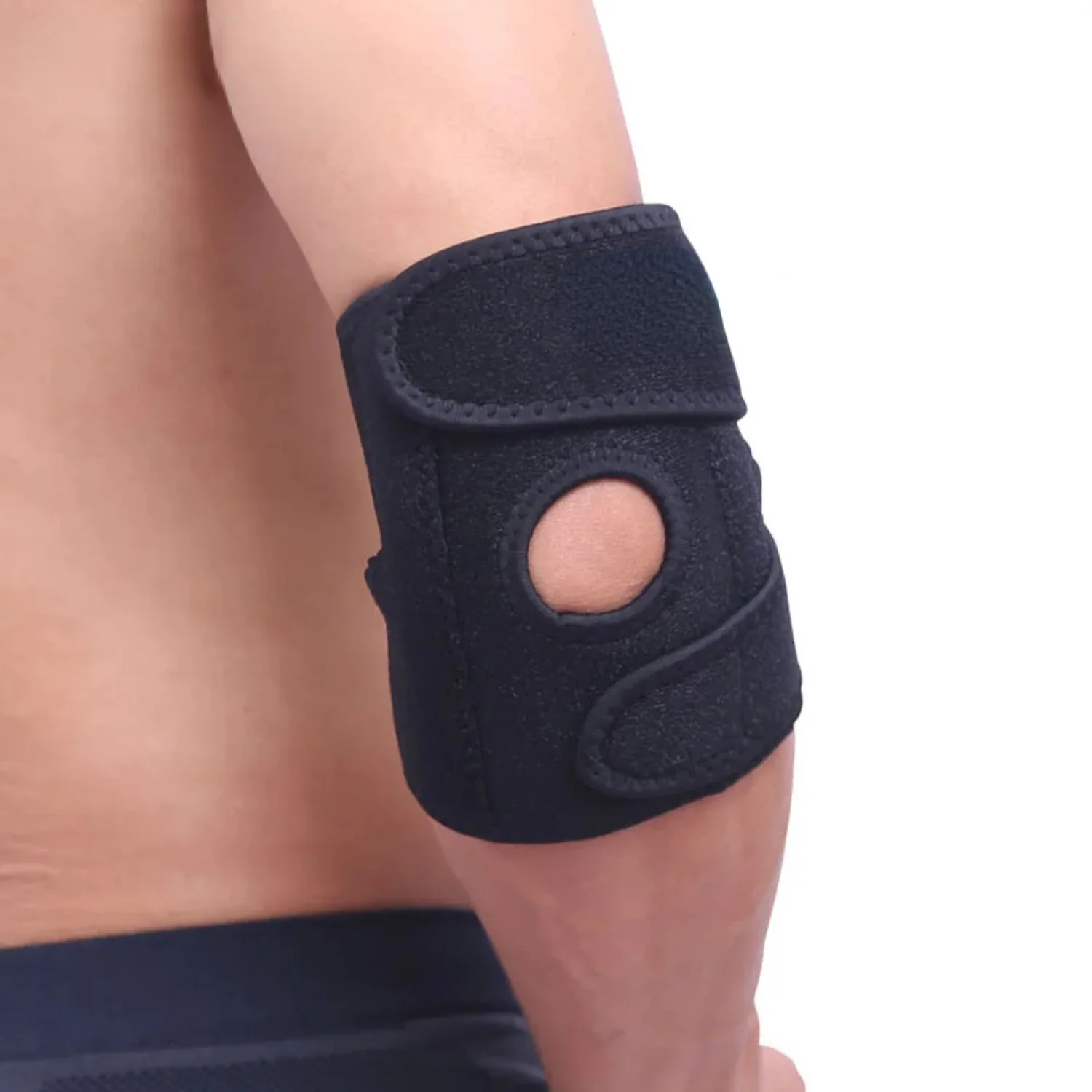 1PCS Adjustable Elbow Support Pads With Spring Supporting Codera Protector Sports Safety  Ciclismo Gym Tennis