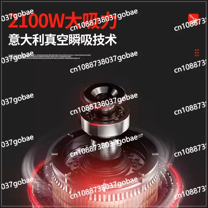 Wall-mounted vacuum cleaner Wall-mounted car wash beauty shop special strong high power