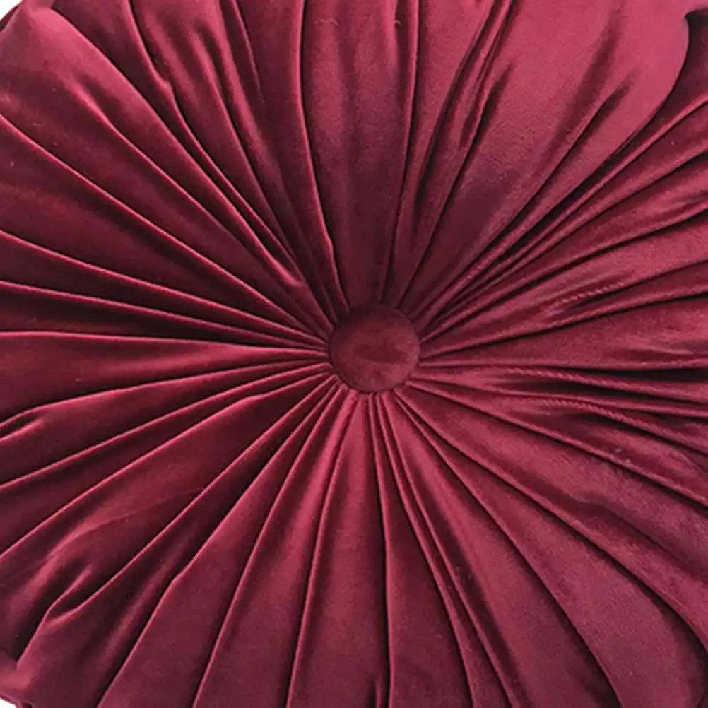 

Round Pillow Wine Room Sofa Cushion Back Support Soft Throw Pillow Household Decor Home Office Car