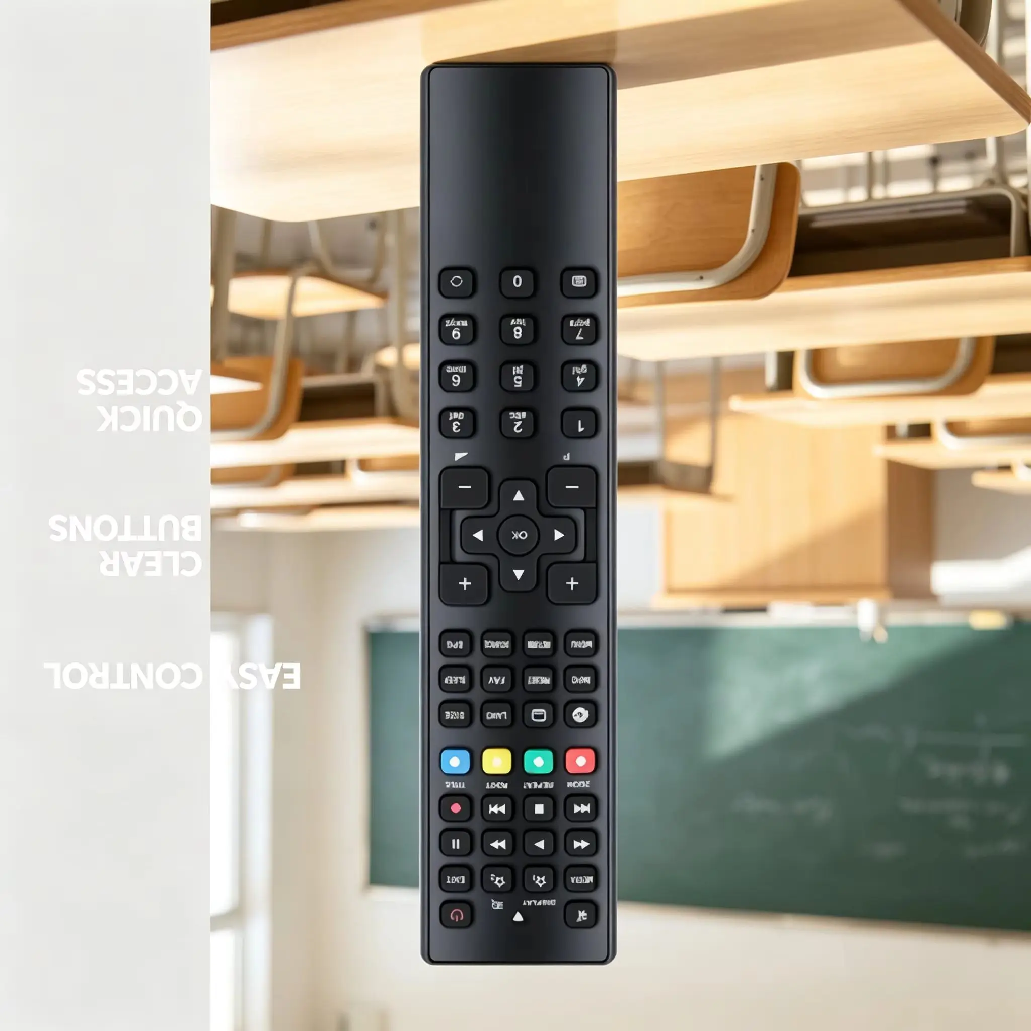 Replacement Infrared Remote Fits RC1208, Works With RC1210 RC1212 Household Display Control Accessory