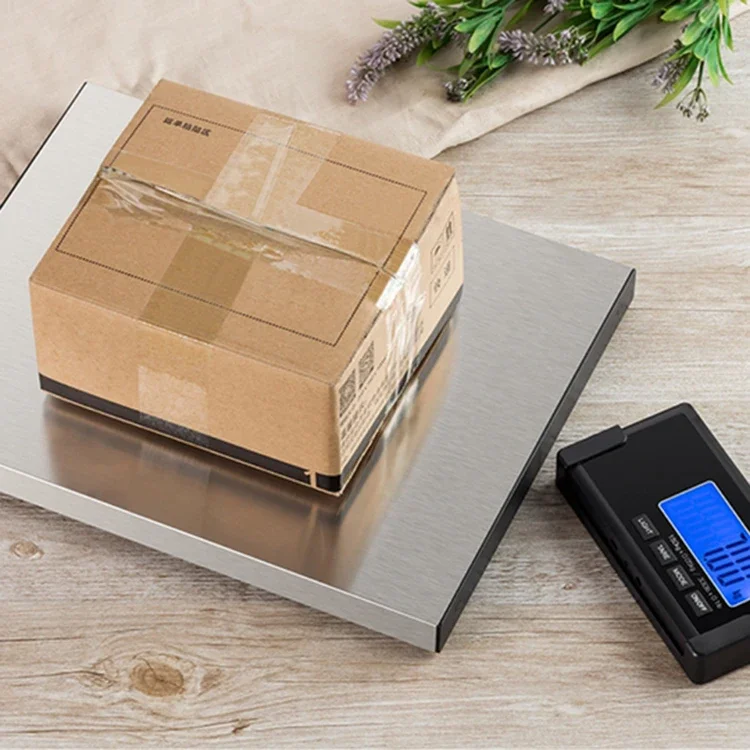 

zz Portable 300KG Platform Scale Floor weigh Weighing scale industri scale with indicator