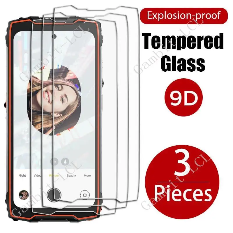 

3PCS Tempered Glass For Blackview BV9300 Pro Protective ON BlackviewBV9300 BV 9300 BV9300Pro 6.7" Screen Protector Cover Film