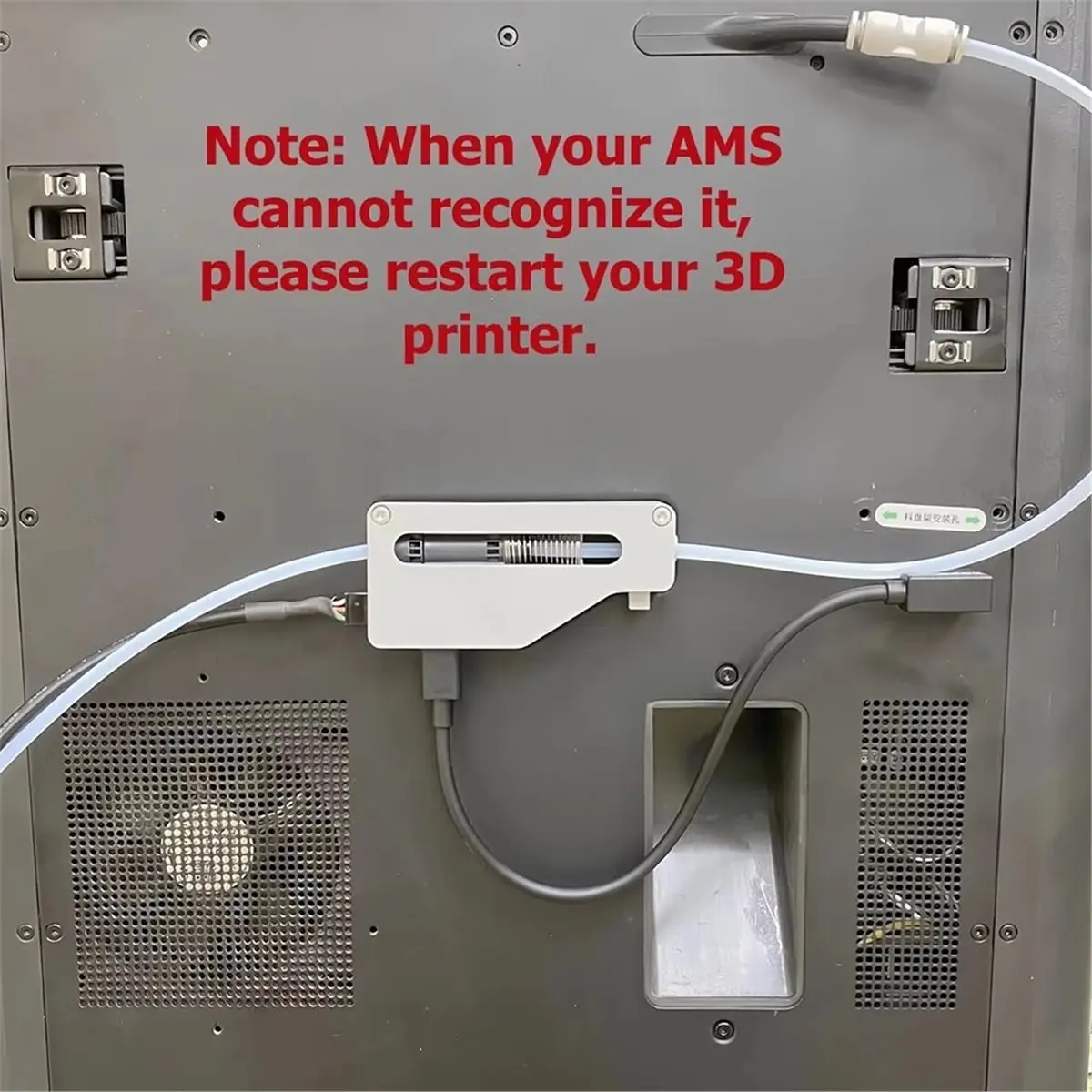 computer AMS Filament Buffer Assembly Kit for Bambu Lab, Multi-Color 3D Printing Accessory for P1P P1S X1C X1E 3D Printer