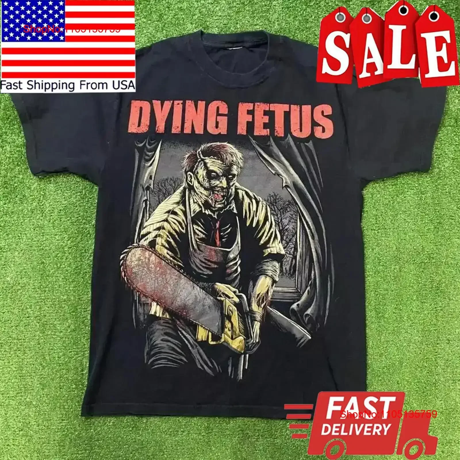 Rare Dying Fetus Band Cotton For Full Size T Shirt vintage Washed Unisex Casual Stretched streetwear Breathable Slightly