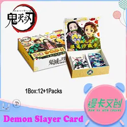 2024 Newest Demon Slayer Collection Card Nezuko Tanjirou Kimetsu No Yaiba Japanese Anime Booster Box CCG TCG Hobby Gift