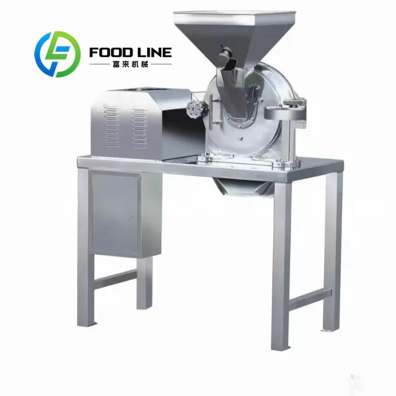 High Speed Grain Milling Machine Automatic Wheat Corn Soybean Grinding Equipment For Food Factory Fast Production