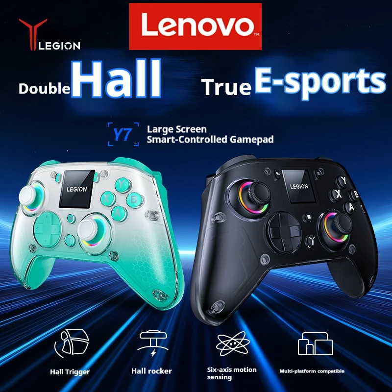 Lenovo Legion Gamepad Y7 New Wireless Bluetooth Joypad For Play Station PC/IOS/Android/TV/PS4 Controller for Switch 2 Joystick