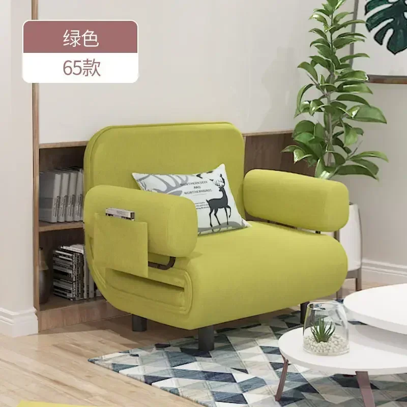 3-in-1 converteerbare slaapstoel Bed Uittrekbare slaapbank Verstelbare fauteuil Lounge met opbergvak voor kleine ruimtes Gastenkamer - afbeelding 1