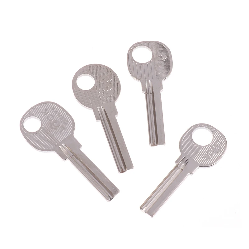 10Pcs Silver Color Metal Key Embryo Square Key Blank Fingerprint Lock Password Lock Electric Door Lock Blank