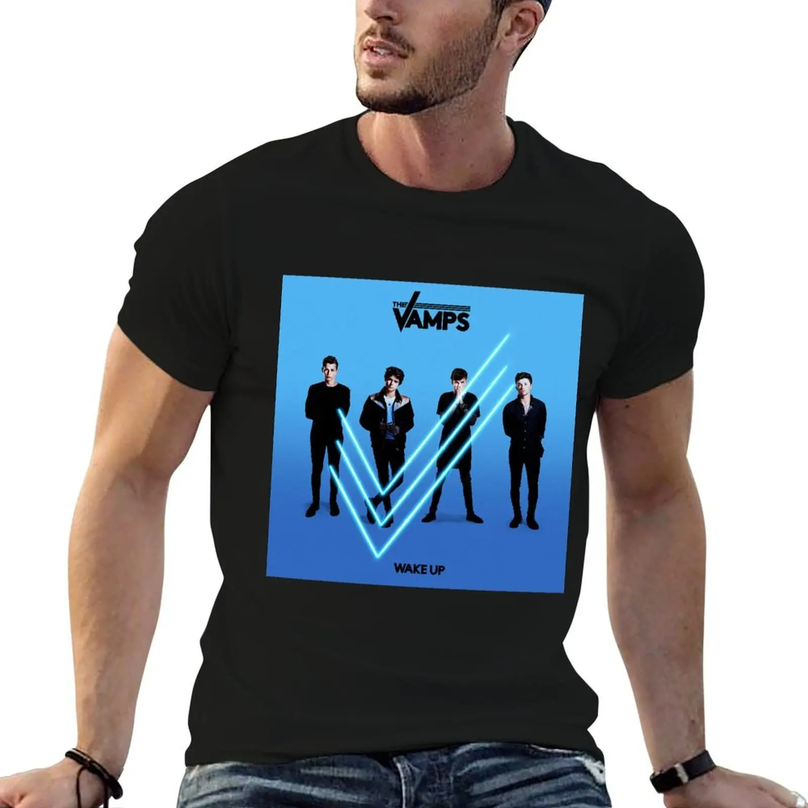 Wake up T-Shirt graphic shirts anime figures mens graphic t-shirts anime
