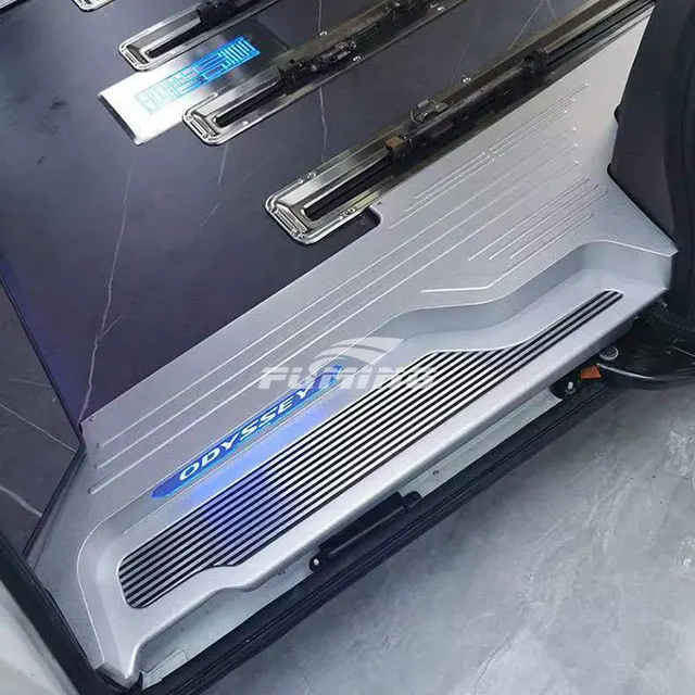 오디세이 엘리시온 편리한 알루미늄 합금 문턱 스트립 업그레이드 편안한 금속 페달 크리스탈 실리콘 자동차 키트 대시 키트