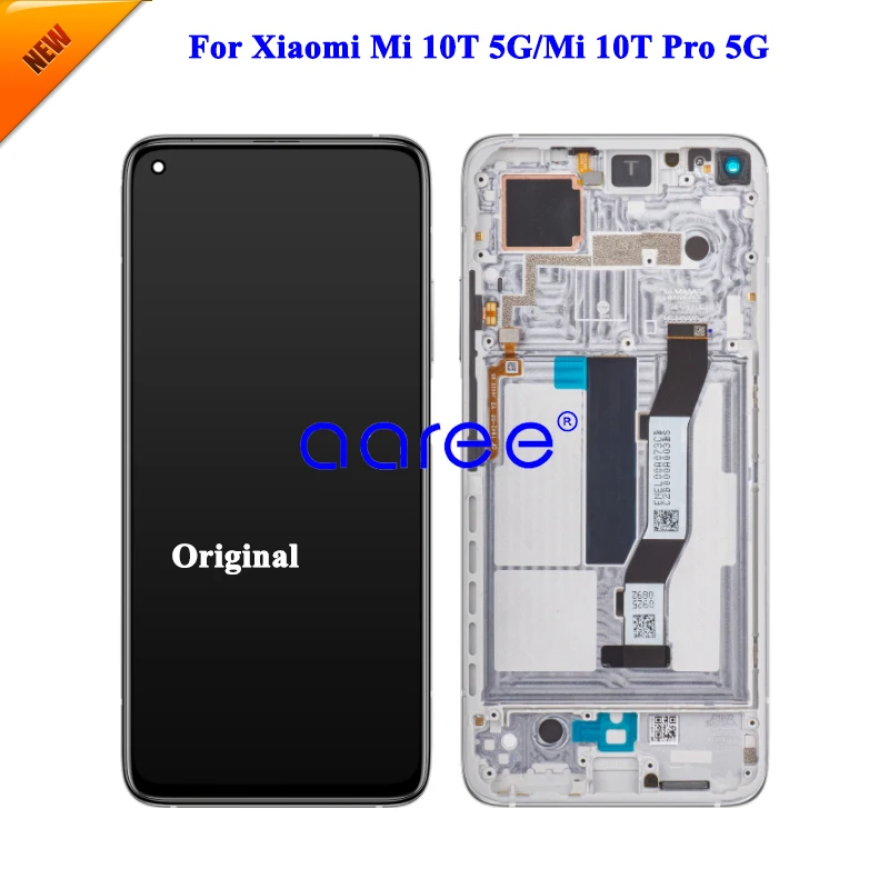 6.77' LCD Display Original For Xiaomi Mi10T LCD For Xiaomi Mi 10T Pro K30S LCD Display LCD Screen Touch Digitizer Assembly