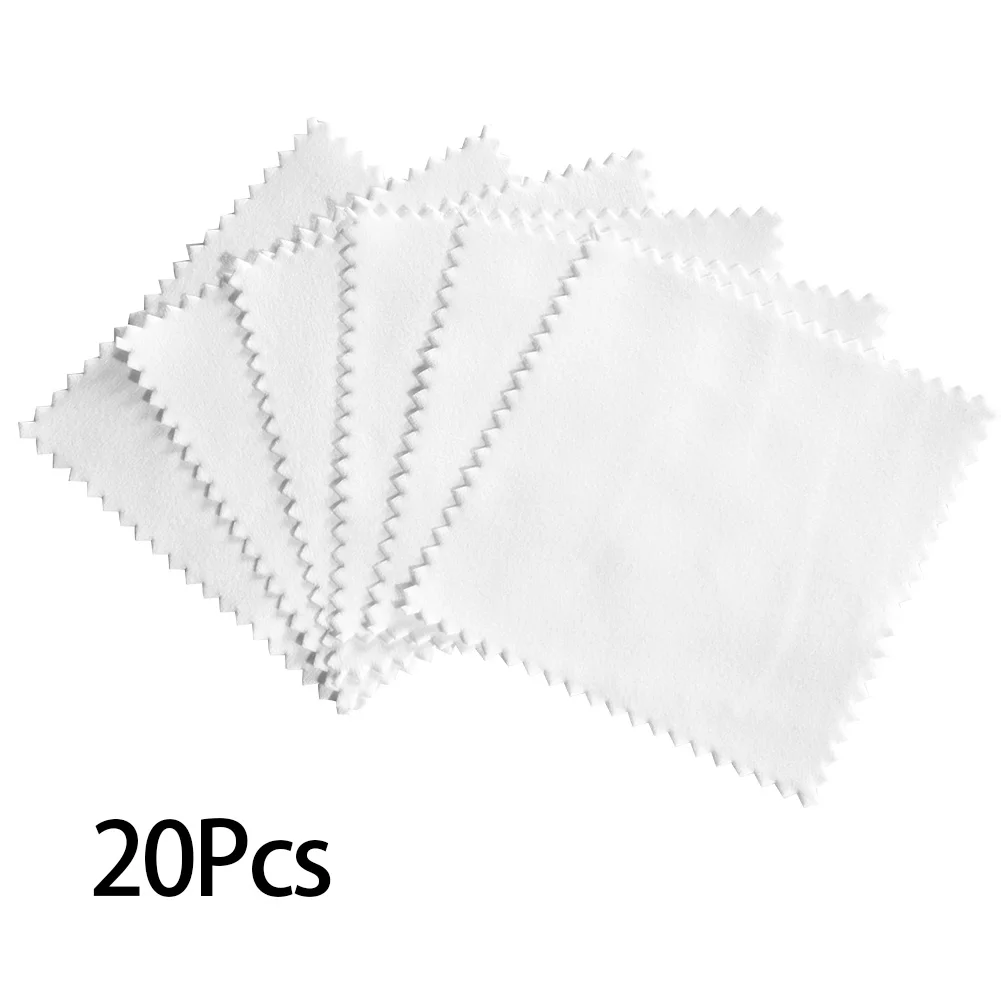 20pcs Nano Ceramic Car Glass Coating Lint-Free Cloth Microfiber Cleaning Cloths Car Non-marking Cleaning Cloth Auto Clean Tool