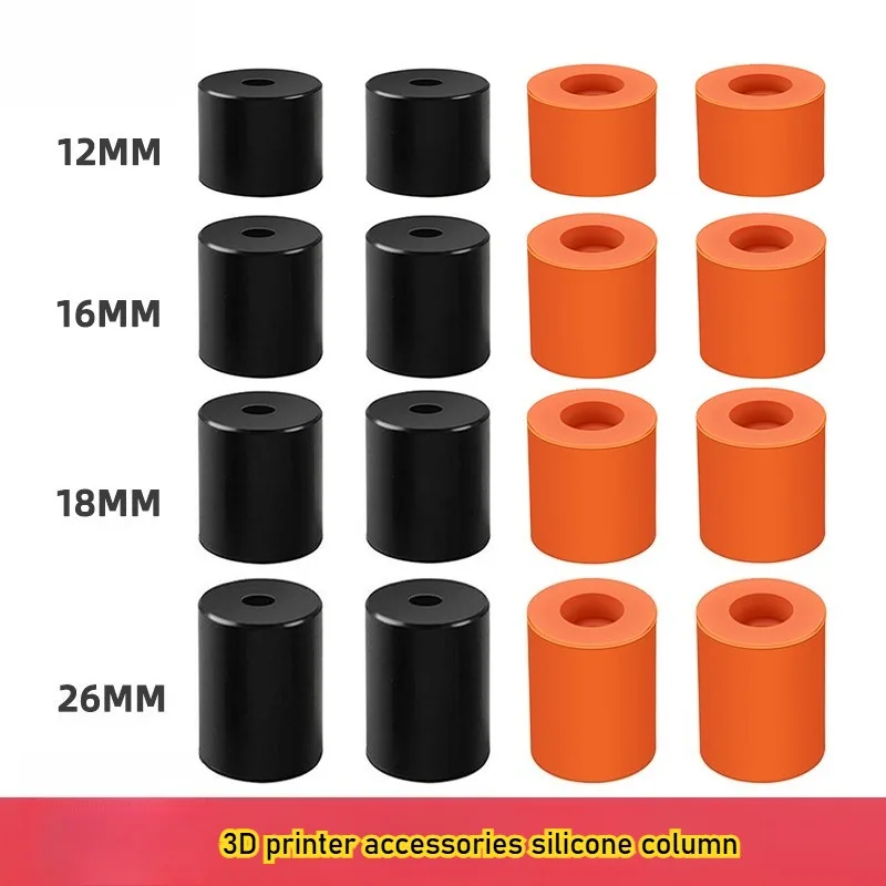 3D printer DIY accessories silicone hot bed leveling column platform silicone shock absorber leveler high temperature spring