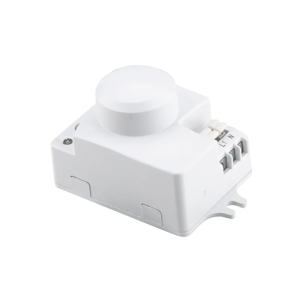 TDL-1912 Microondas Radar Sensor Interruptor AC 85-250V Microondas Indução Automática Interruptor Inteligente Presença Humana Sensor de Movimento