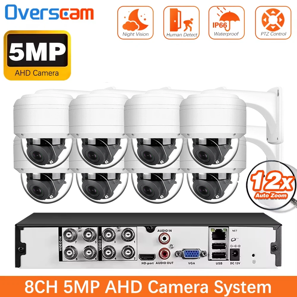 12X Zoom 5MP Ahd Pt…