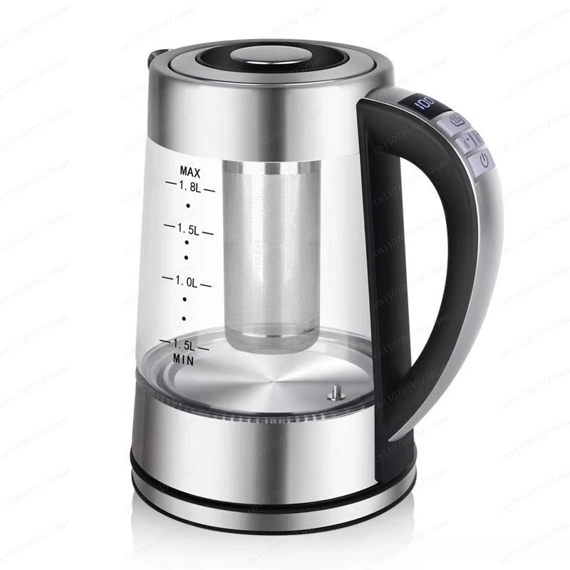 Glass electric kettle High borosilicate glass Household multi-stage thermal insulation quick boiling water electric kettle