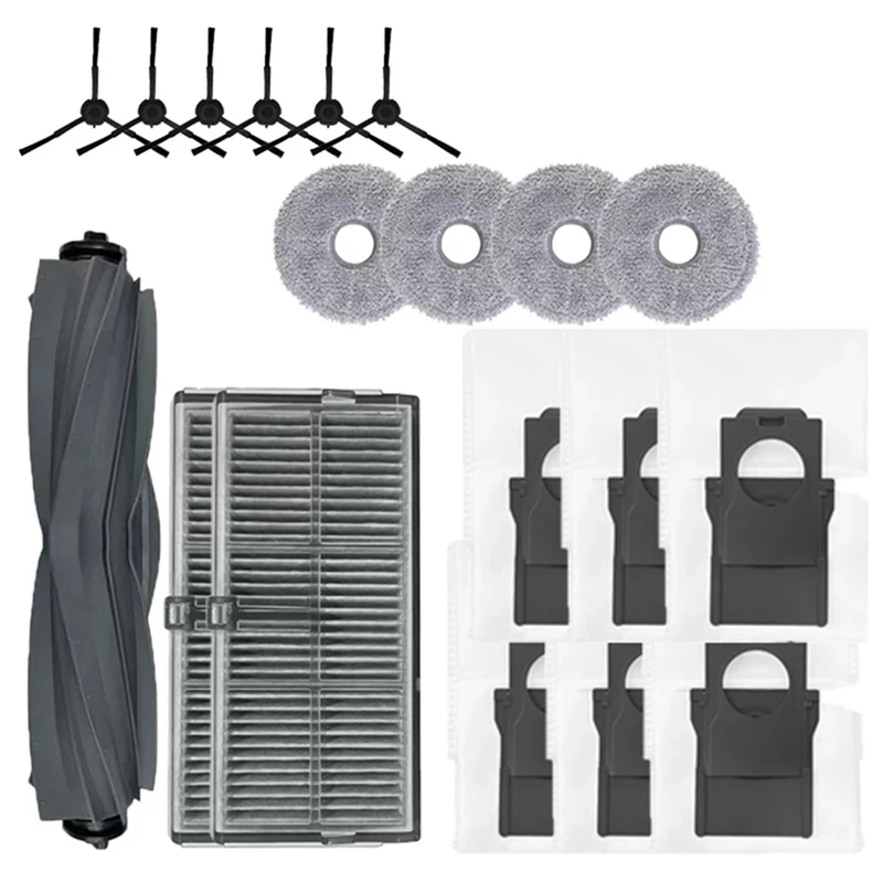 For Dreame Bot X30 Pro Ultra X30 Pro Plus Main Side Brush Hepa Filter Dust Bag Vacuum Cleaner Replacement Spare Parts Parts