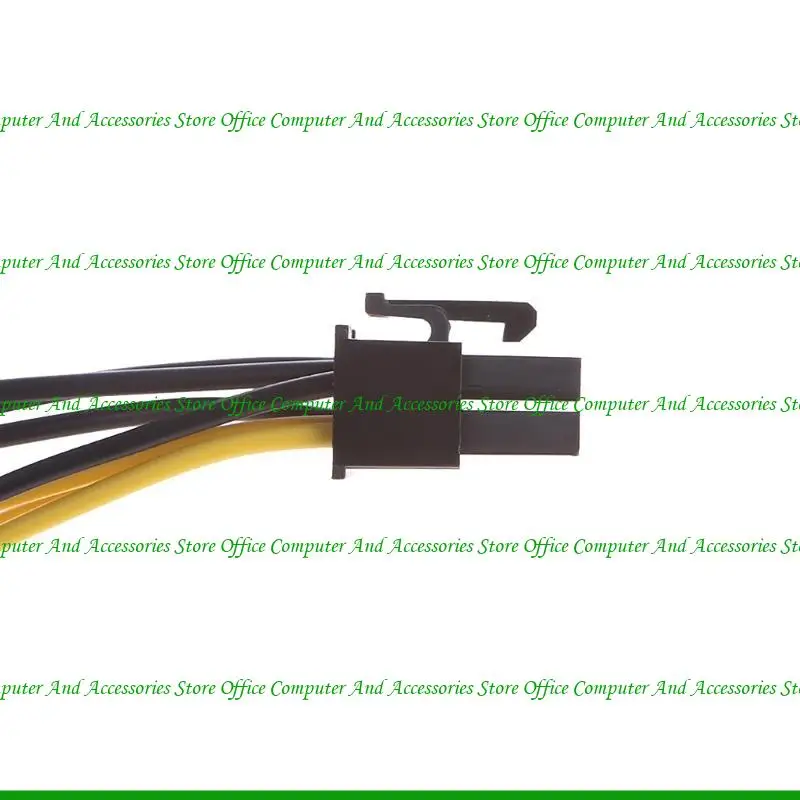 U55c 7 polegadas 2 x Molex 4 pinos a 8 pinos PCI para placa vídeo expressa PCI-E ATX PSU Power Converter Cable-Molex para 8