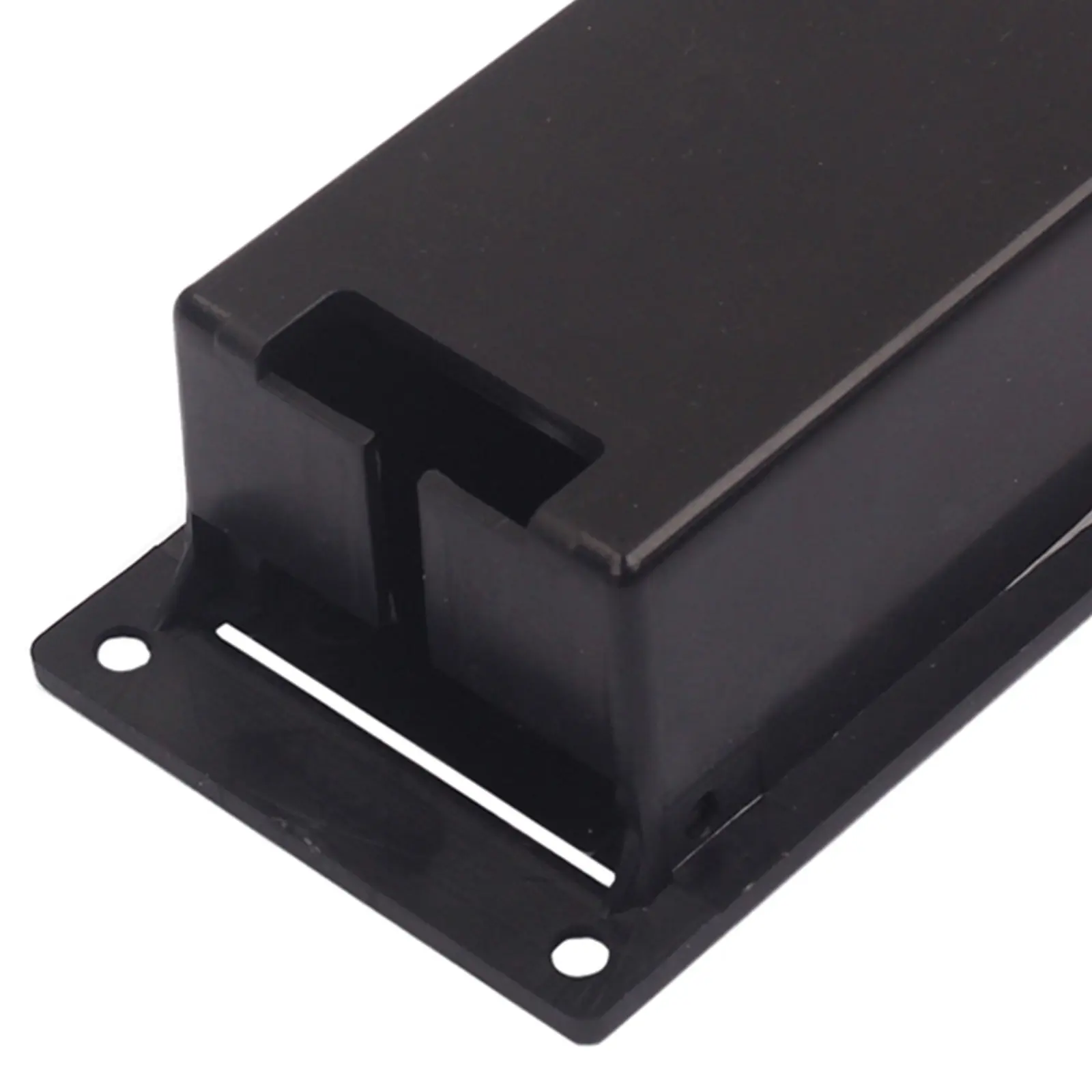 9V Battery Box for Guitar Bass Ukulele Flat Mount Design High Grade Material Sturdy Reliable Multi Use Music Instrument