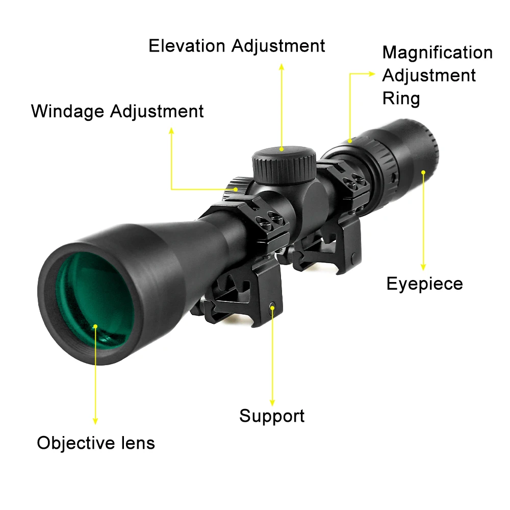 3-9x50 SFP Rifle Scope Hunting Riflescope Optical Scope for Air Rifle Optics Hunting Airsoft Sniper Scopes 11/20mm Rail Shooting