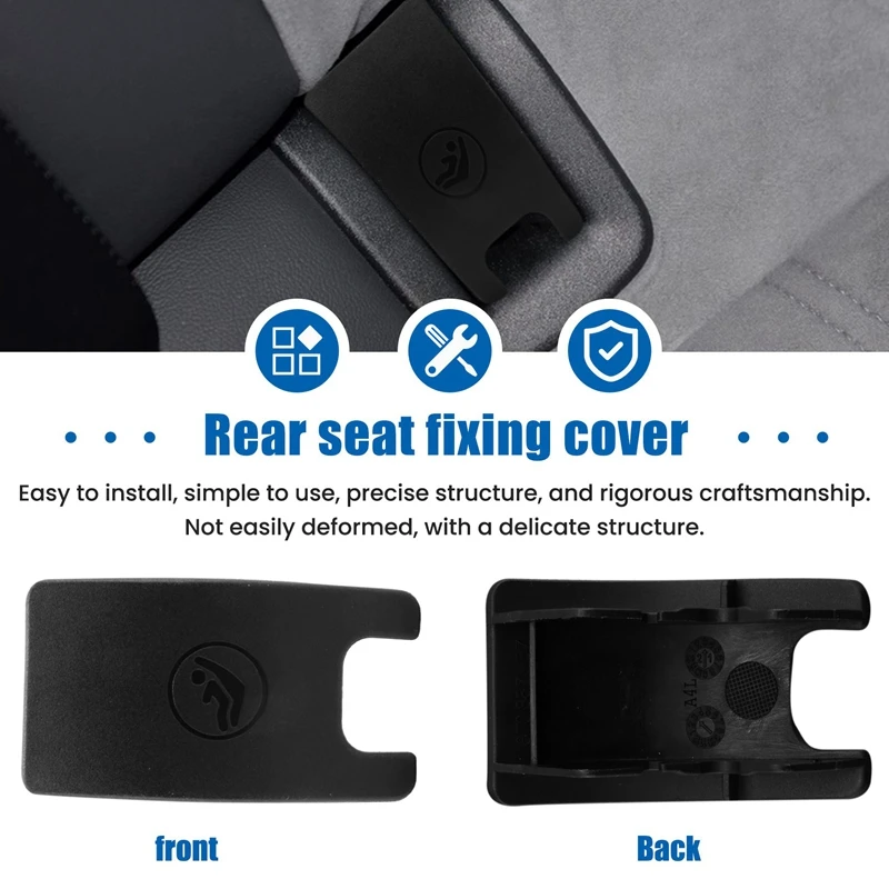 Car Rear Child Seat Anchor Isofix Slot Trim Cover Button For  A4 B8 A5 8T0887187