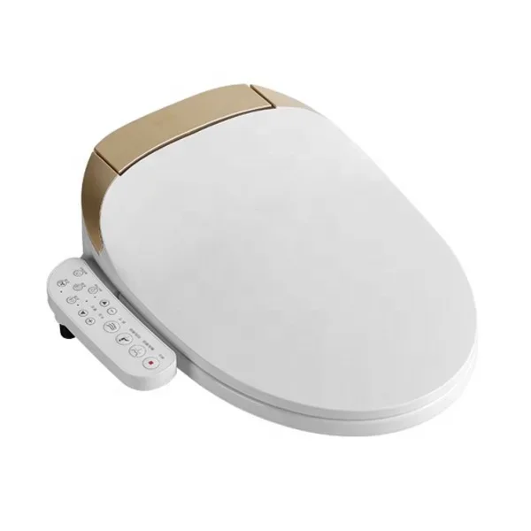 NZMAN Heated Electric Automatic Bidet Toilet Seat In Elongated White | Endless Warm Water | 4 Wash Functions | LED Nightlight