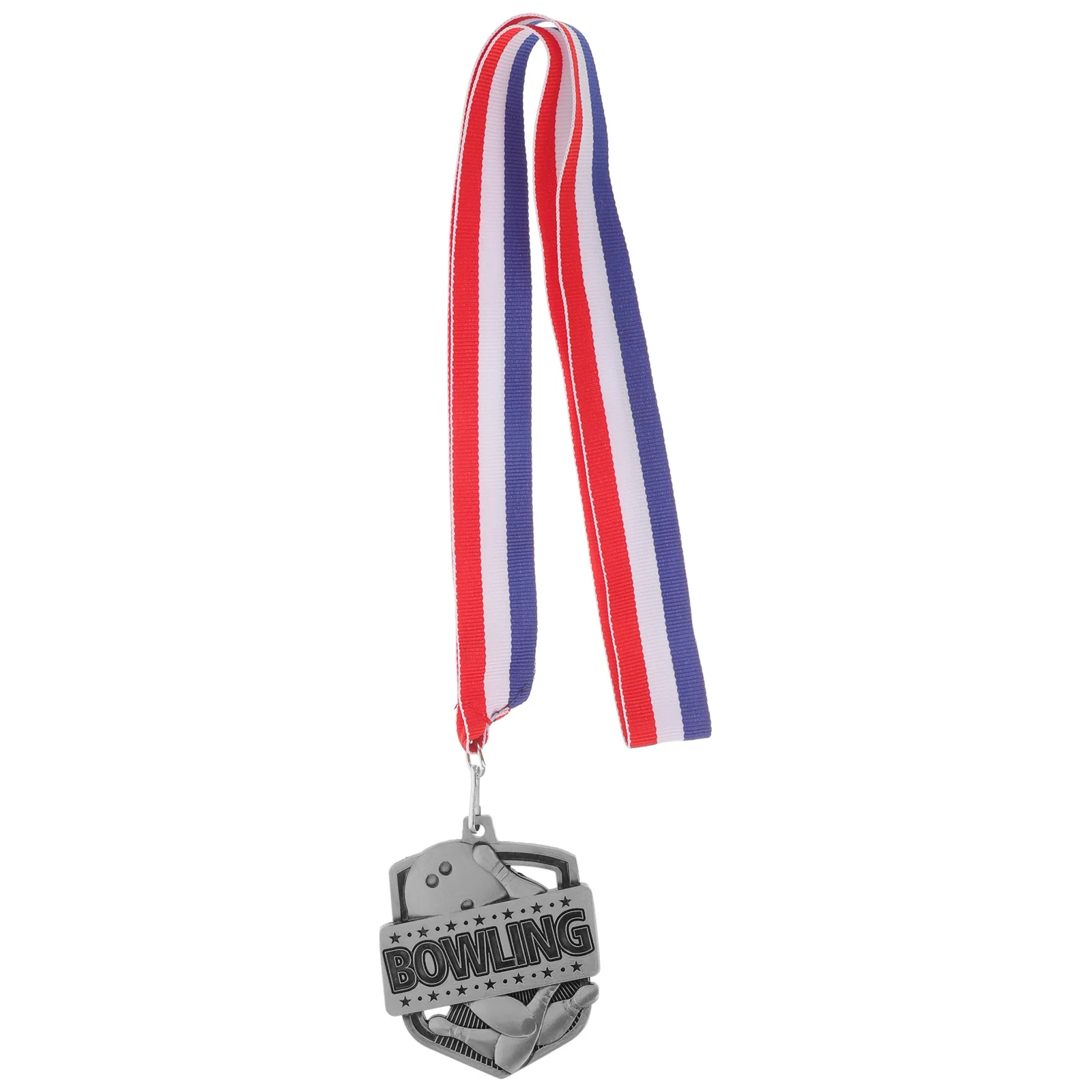 

Competition Medals Contest Reward Award with Neck Ribbon Bowling Awards Bulk Alloy Winner