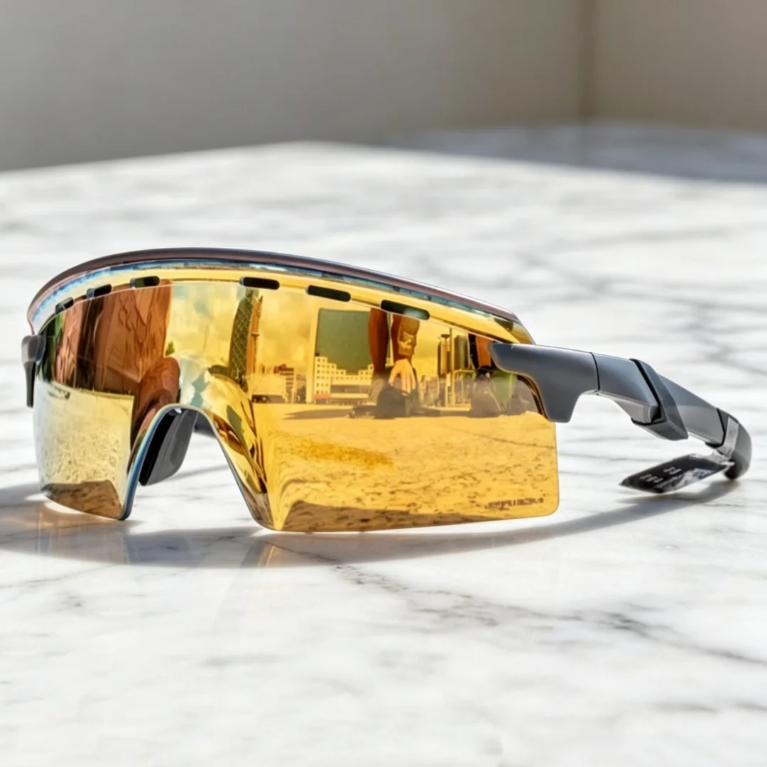 Luxury Brand ENCODER STRIKE 9235 MTB Cycling Glasses Polarized Sunglasses Unisex Outdoor Sports Anti-glare Photochromic Goggles