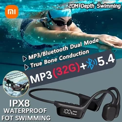 Xiaomi Redmi Bone Conduction Wireless Headphones Bluetooth 32GB MP3 Player IPX8 Waterproof Swimming Sports HIFI Music Headsets