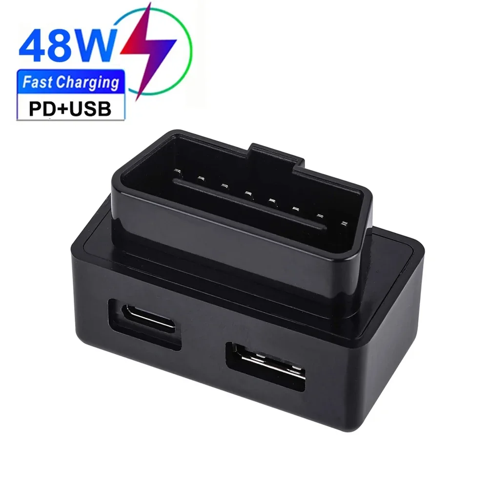 1 Stück OBD-Stecker für Tesla Model 3 Model Y X S OBD-Adapter zum Laden für Tesla Auto Model3 Modely OBD2 Splitter Ladeadapter – Detail 1