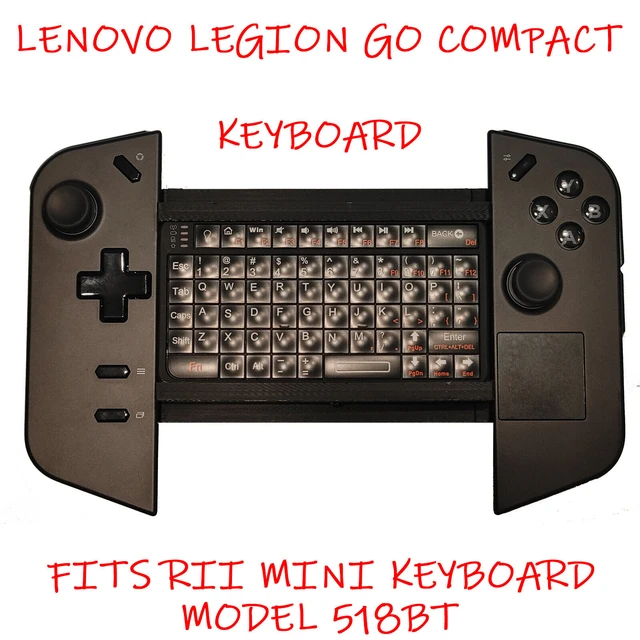 Legion Go Mini Bluetooth Keyboard, Portable Wireless Keyboard with 