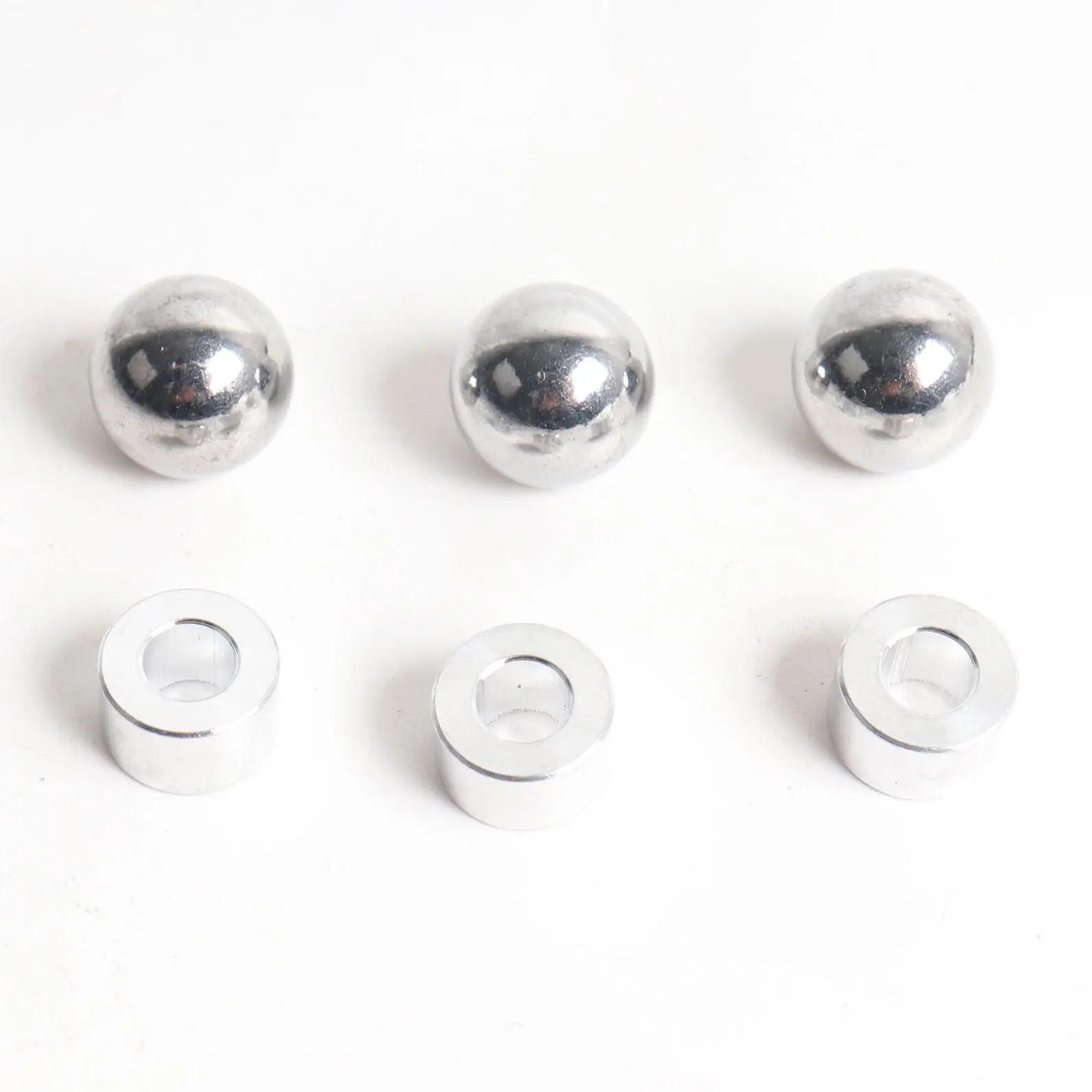 Blurolls V-CORE 3.1 Bed Plate Parts Aluminum Spacer Steel Ball - 12mm - Threaded M5 Countersink Screw V-Core3.1