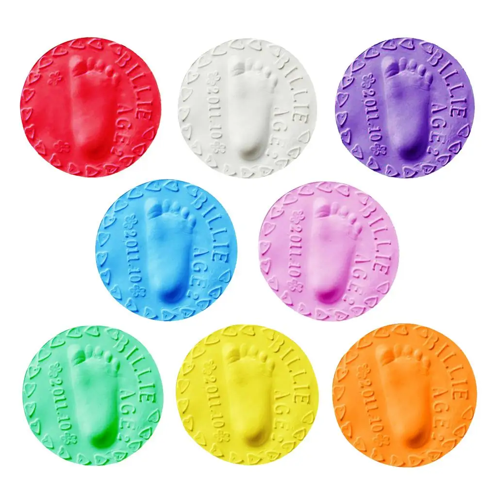 Ultralight Clay Baby Handprint Footprint Print Mud DIY Craft