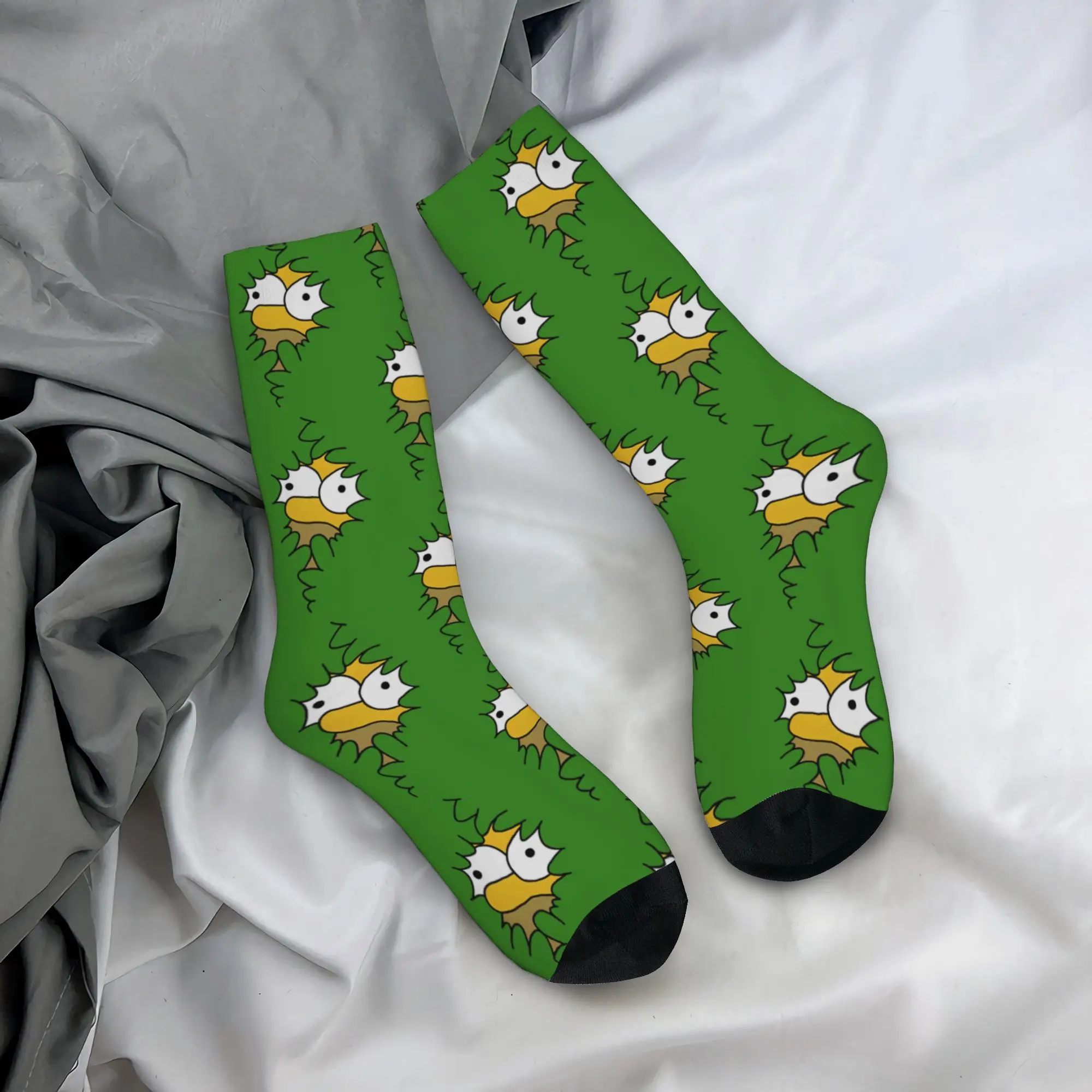 Winter Warm Harajuku Unisex Cartoon S-Simpsons Socks  Sweat Absorbing Crew Socks