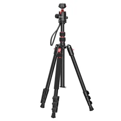 U​lanzi TT31 Claw Quick Release Tripod 2-in-1 Tripod and Monopod Portable Travel Tripod for DSLR Camera Outdoor Photography