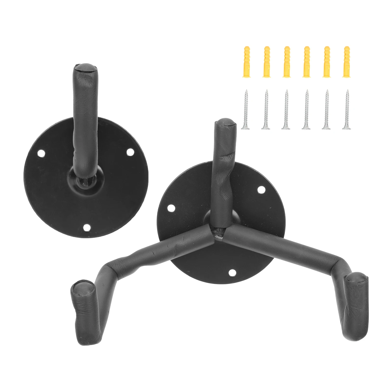 

Guitar Wall Hanger Rack Stand Bass Wall Hanging Holder Ukulele Bass Hook Durable Metal Includes Guitar Holder Screws