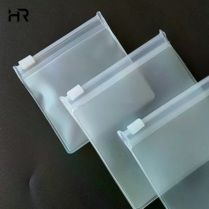 

5 Pcs Waterproof Anti-Oxidation Powder Puff Dust Bag Zipper Pouches Jewelry Storage Bag Transparent Protective Case