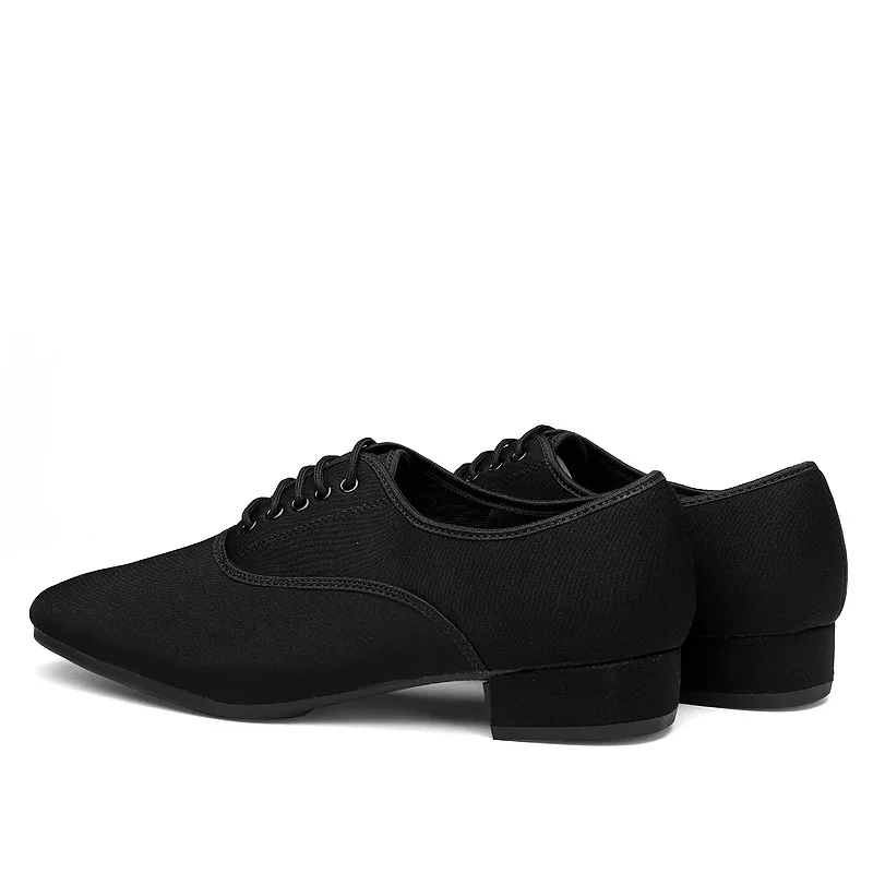 XIHAHA Ballroom Latin Dance Shoes męskie buty jazzowe trampki dla mężczyzn na niskim obcasie profesjonalne lub praktyczne buty do tańca Oxford Cloth