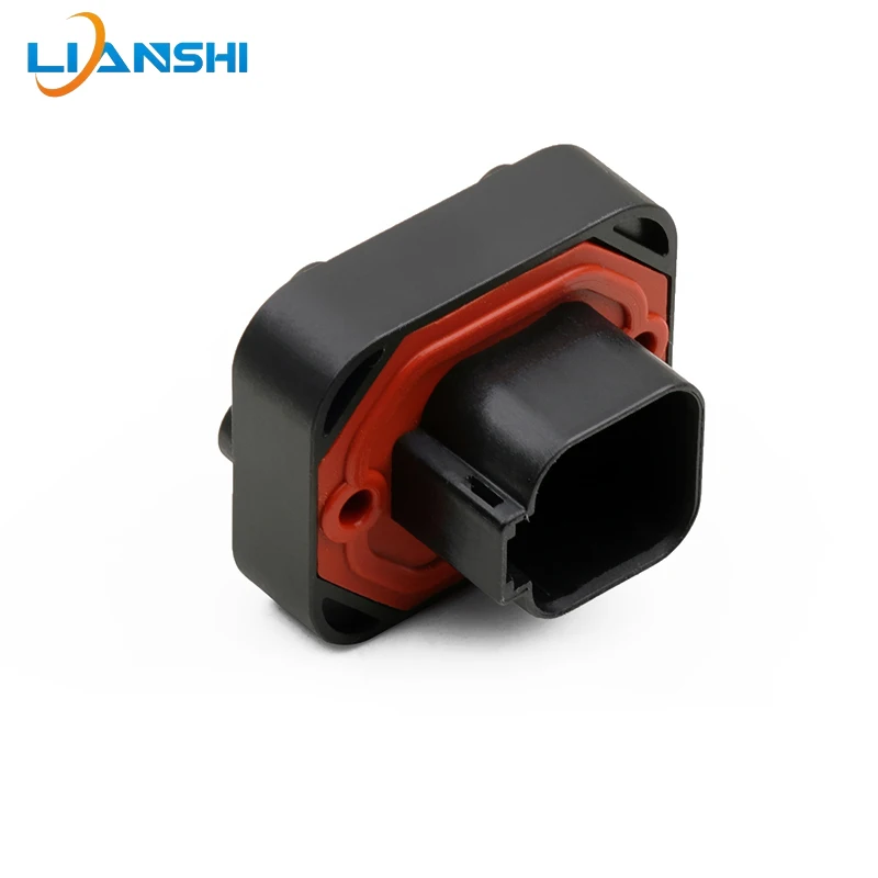 DT15-6PB Automotive Waterproof Connector 6Pin PCB Straight Socket Terminal Board Header Plug