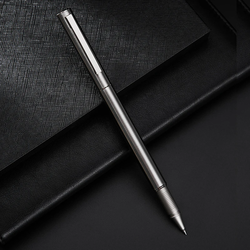 

1PCS Hongdian 516S Retro Orb Signature Business High-end Men and Women Office Signature Pen Metal Orb Pen Black Fountain Pen