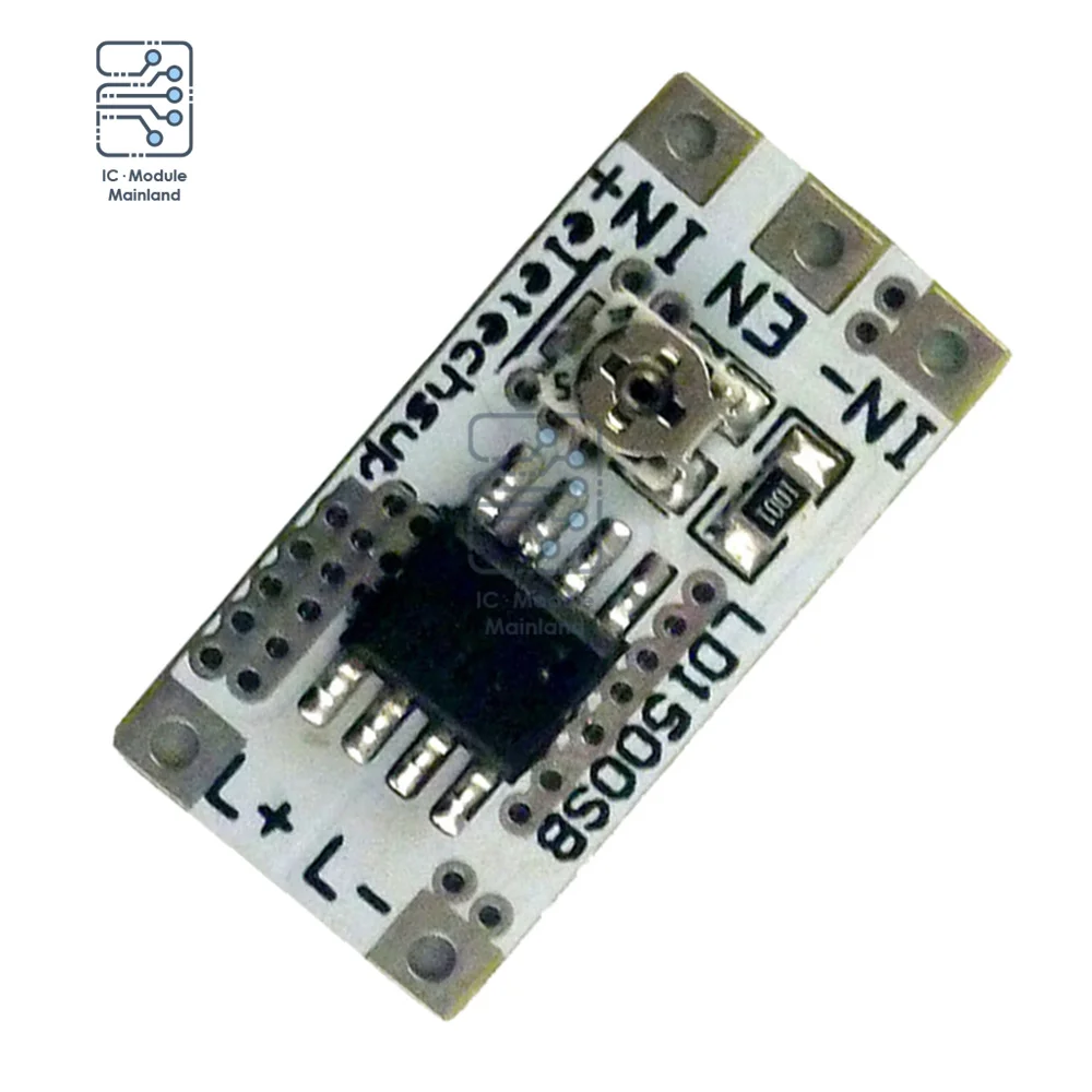 Adjustable Current LED Driver DC 3.3V 3.7V 5V LED Driver 28-1500MA Constant Current Adjustable Module for Arduino