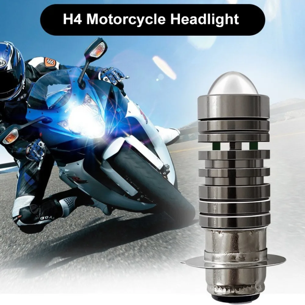 

Moto Accessories 12V LED Motorcycle Light H4 P15D 3000K/6000K Head Lamp Dual Color Driving Lamp