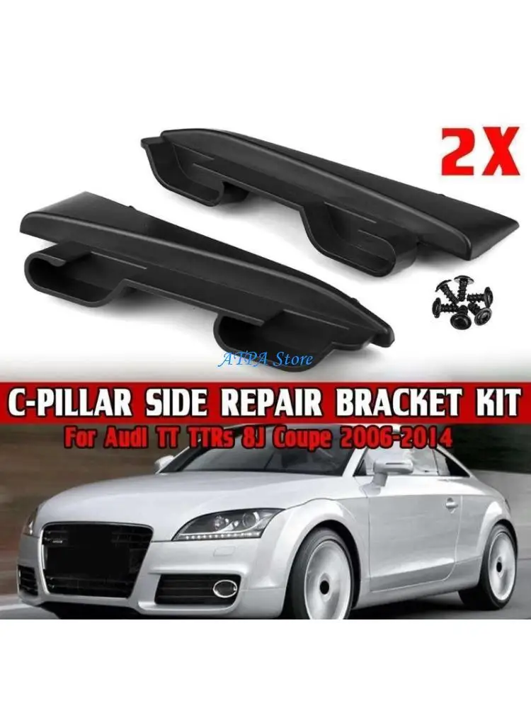 

U13C Repair For 8J Coupe Parcel Shelf Luggage Cover C-Pillar Side Bracket Repair Part Number 8J8898283