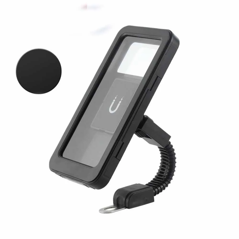 

Водонепроницаемый велосипедный держатель для телефона, магнитный дизайн, стабильное крепление, крепление для смартфона 360° ° Поворотная регулируемая опора