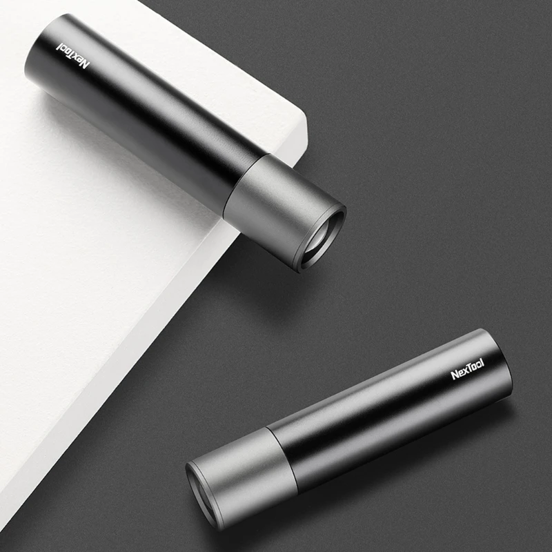 Xiaomi Nextool Minimalist Flashlight Telescopic Focus 2 Modes 1200mAH Rechargeable 120M Irradiation Distance Outdoor Lighting
