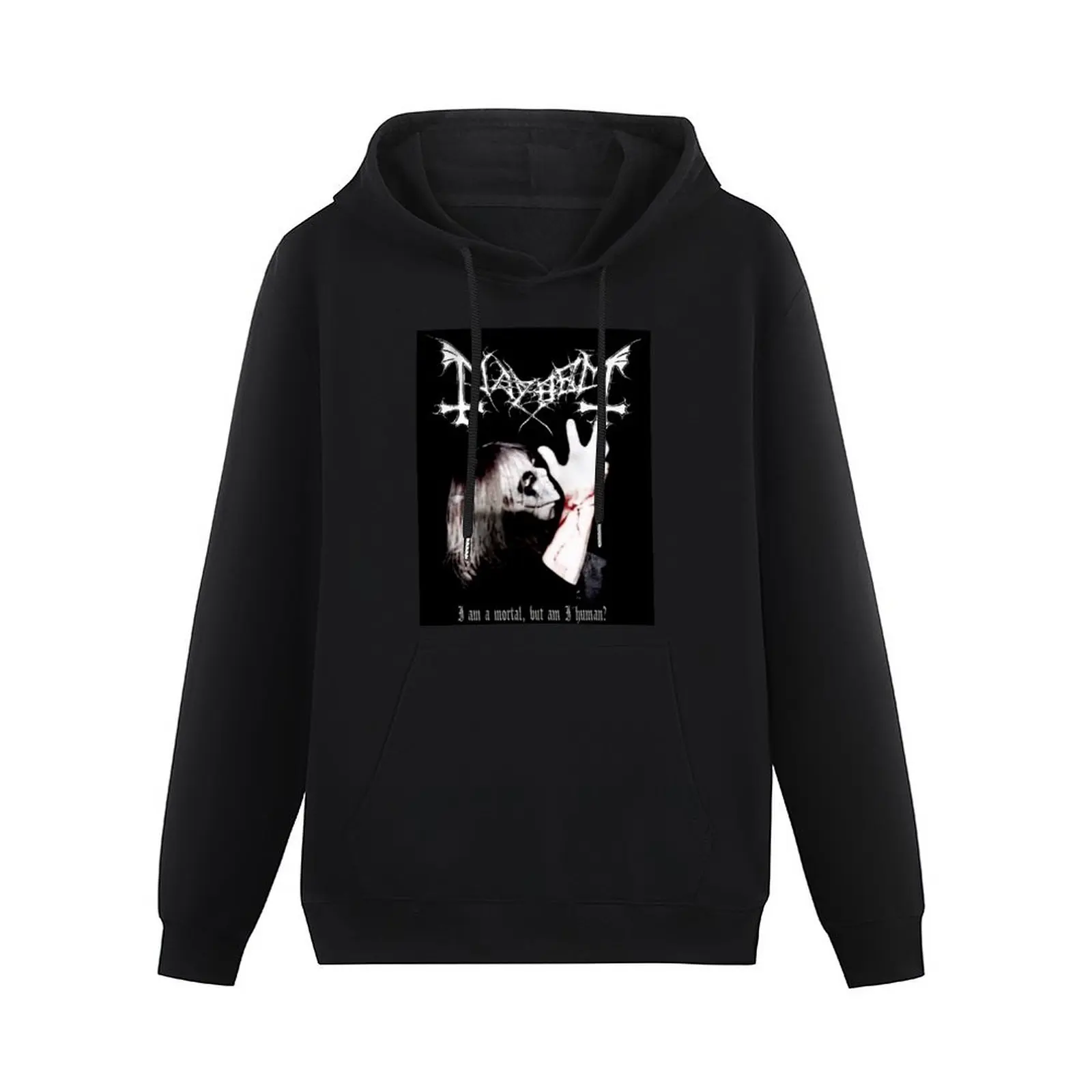 Mayhem T-shirt, Mayhem Tee, Mayhem Inspired Merch, Black metal T-shirt, Dead Pullover Hoodie japanese style tracksuit men