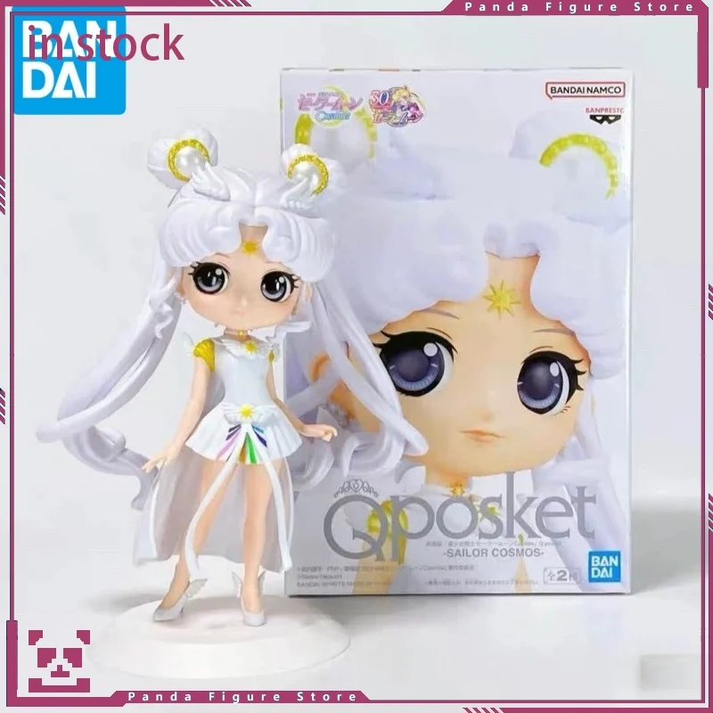 

Оригинальная фигурка Bandai Hot Sailor Moon Q Posket Tsukino Usagi Cosmos Princess Ver, коллекция фигурок из ПВХ, модель игрушки, подарки